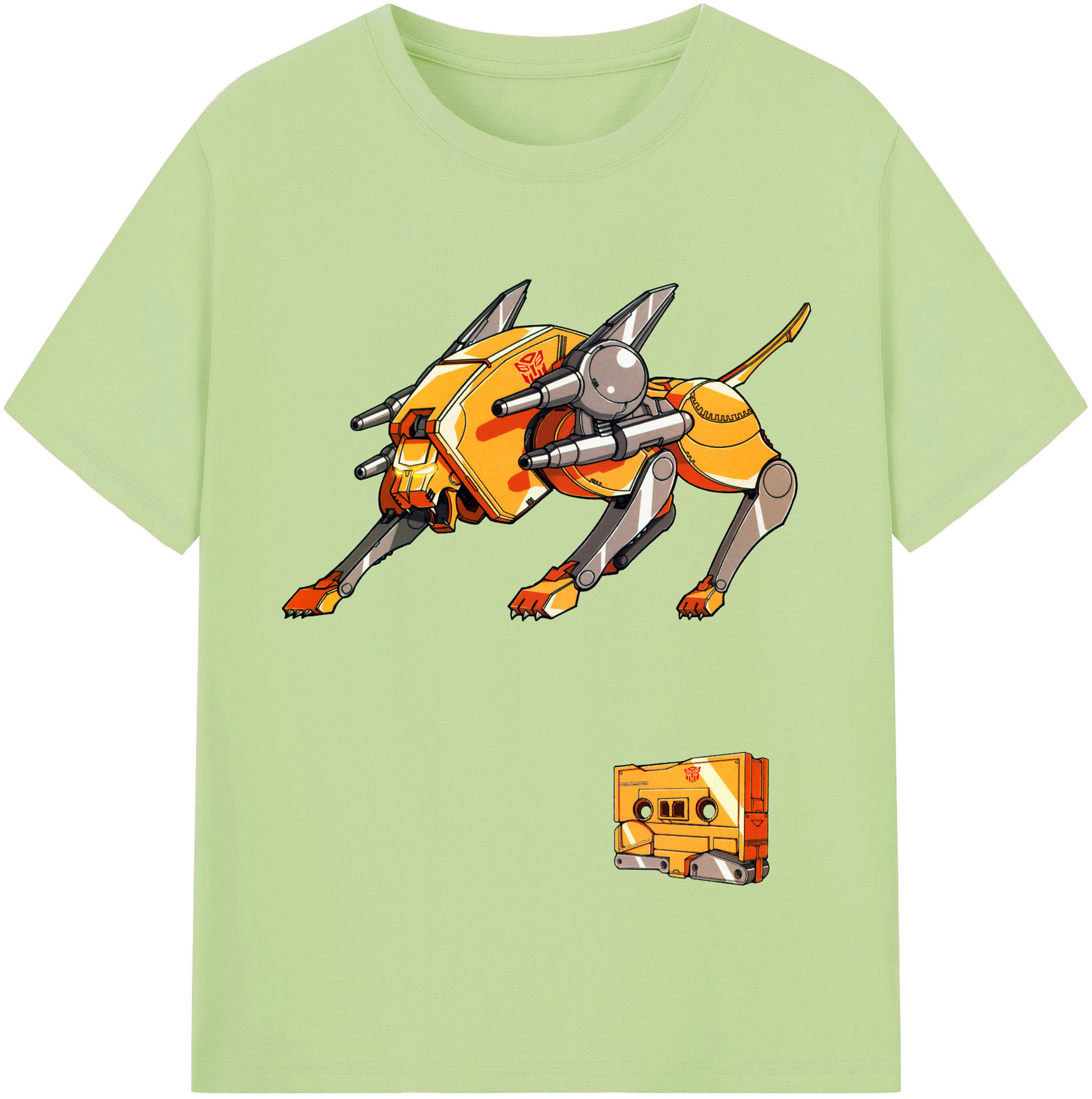 （画像用）  綿100％半袖Tシャツ（フロントプリント）